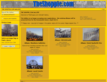 Tablet Screenshot of gallery.theshoppie.com